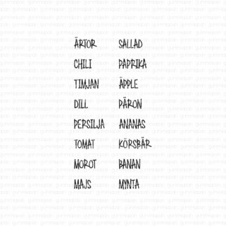 Swedish garden texts