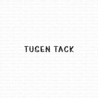 Tusen tack