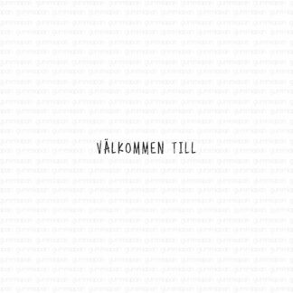 Välkommen till