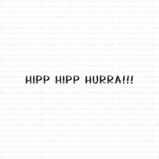 Hipp Hipp Hurra!!!