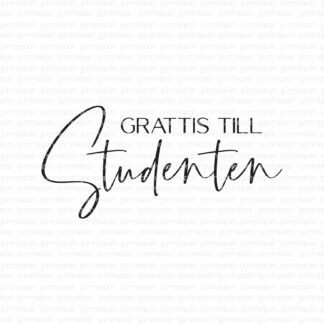 Grattis till Studenten