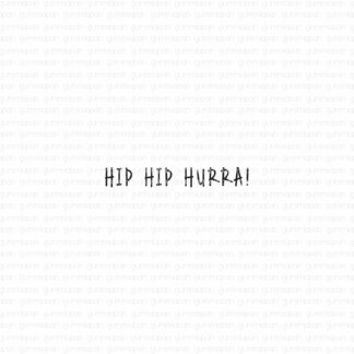 Hip Hip Hurra!