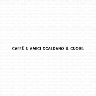 Caffè e amici scaldano il cuore