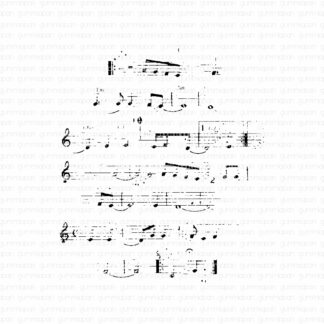 Worn-Out Music Sheet