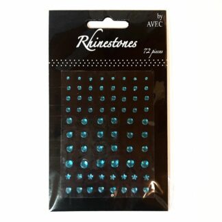 by Avec - Rhinestones Blue