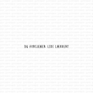 Du fortjener lidt lækkert