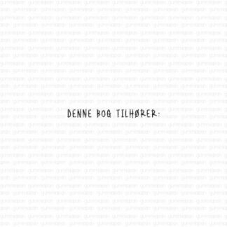 Denne bog tilhører: