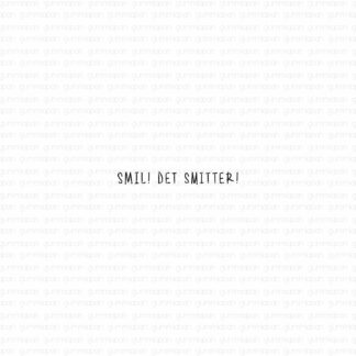 Smil! Det smitter!