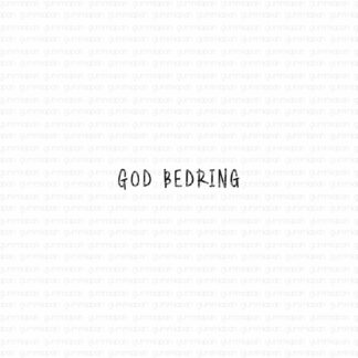 God bedring