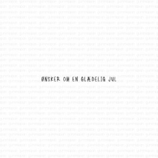 Ønsker om en glædelig jul