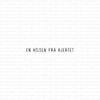 En hilsen fra hjertet