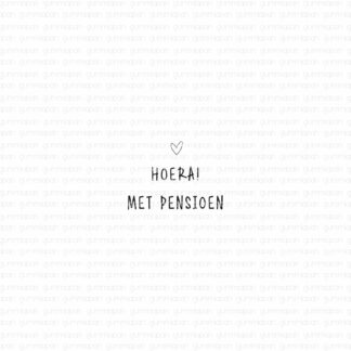 Hoera! Met Pensioen