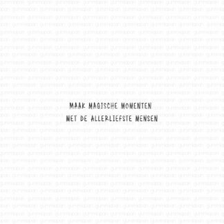 Maak Magische Momenten Met De Allerliefste Mensen