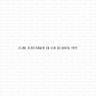 Fijne Kerstdagen En Een Gelukkig 2022