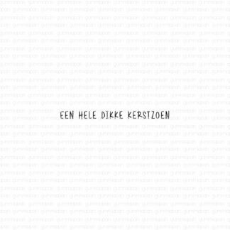 Een Hele Dikke Kerstzoen