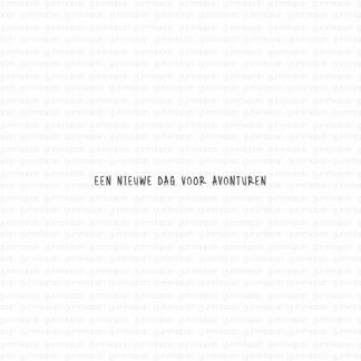 Een Nieuwe Dag Voor Avonturen