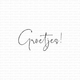 Groetjes!