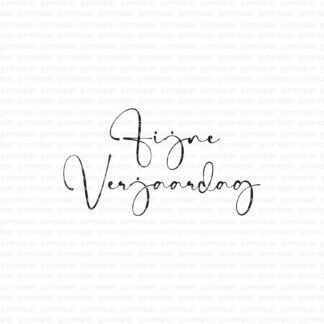Fijne Verjaardag