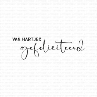 Van Hartjes Gefeliciteerd
