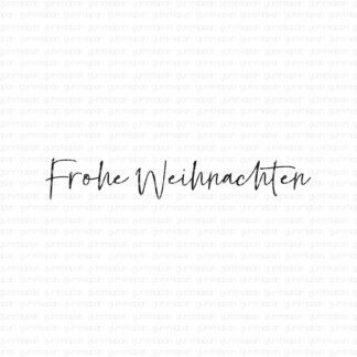 Frohe Weihnachten