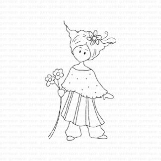 Minne with Flower in her Hair