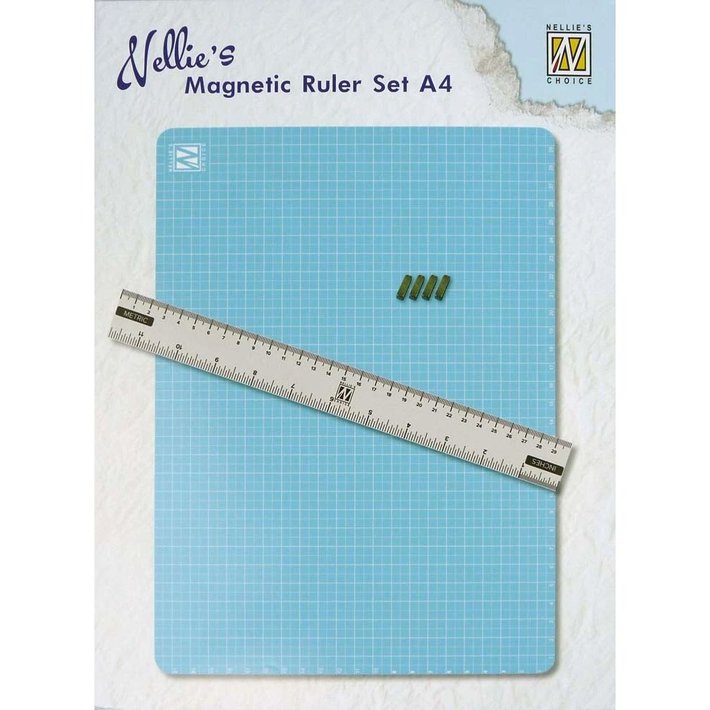 Nellies Magnetic Ruler Set A4