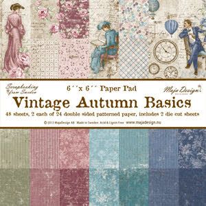 Vintage Autumn Basics - 6x6" Collection Pack