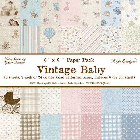 Vintage Baby - 6x6" Collection Pack