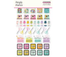 Let's Get Crafty Sticker Book