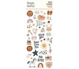 Simple Stories Boho Baby Puffy Stickers