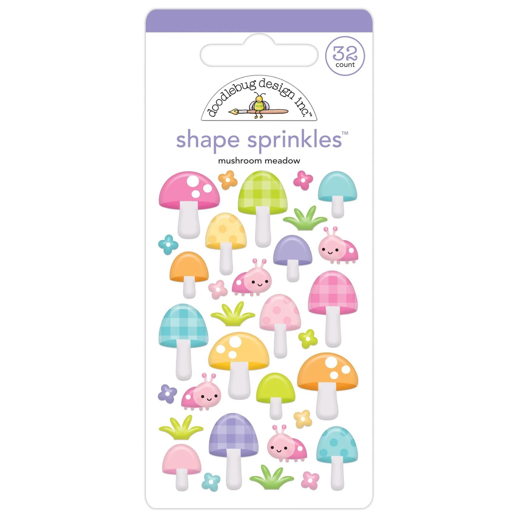 DoodleBug, Shape Sprinkles: Mushroom Meadow