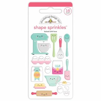 Baked With Love Shape Sprinkles