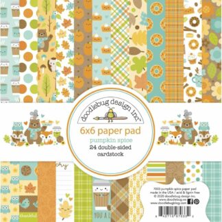 Pumpkin Spice 6x6 Inch Paper Pad
