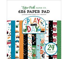 Play All Day Boy 6x6 Inch Paper Pad