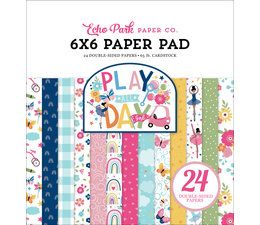 Play All Day Girl 6x6 Inch Paper Pad