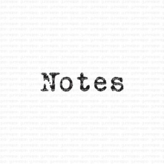 Notes