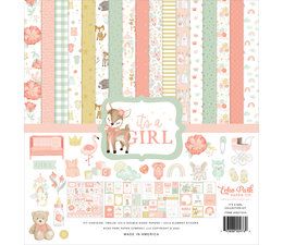 It's A Girl 12x12 Inch Collection Kit