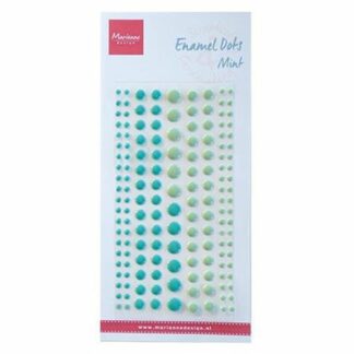 Enamel Dots - Mint