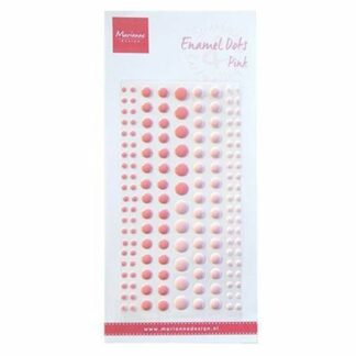 Enamel Dots - Pink
