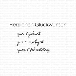 Herzlichen Glückwunsch zur...