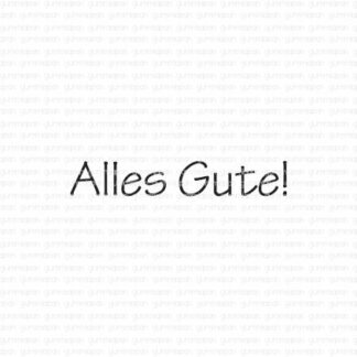 Alles Gute!