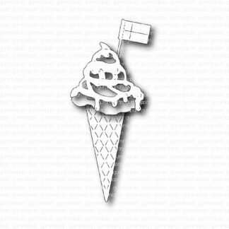 Sommarglass Med Flagga