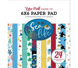 Echo Park Sea Life 6x6 Inch Paper Pad