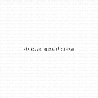 Här kommer en krya på dig-kram