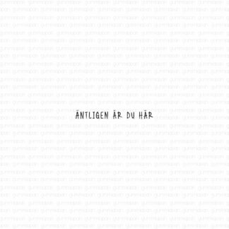 Äntligen är du här