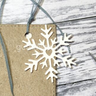 Hjärtlig Snöflinga