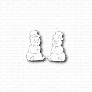 Small sitting Snowmen