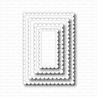 Scalloped Nesting Rectangles