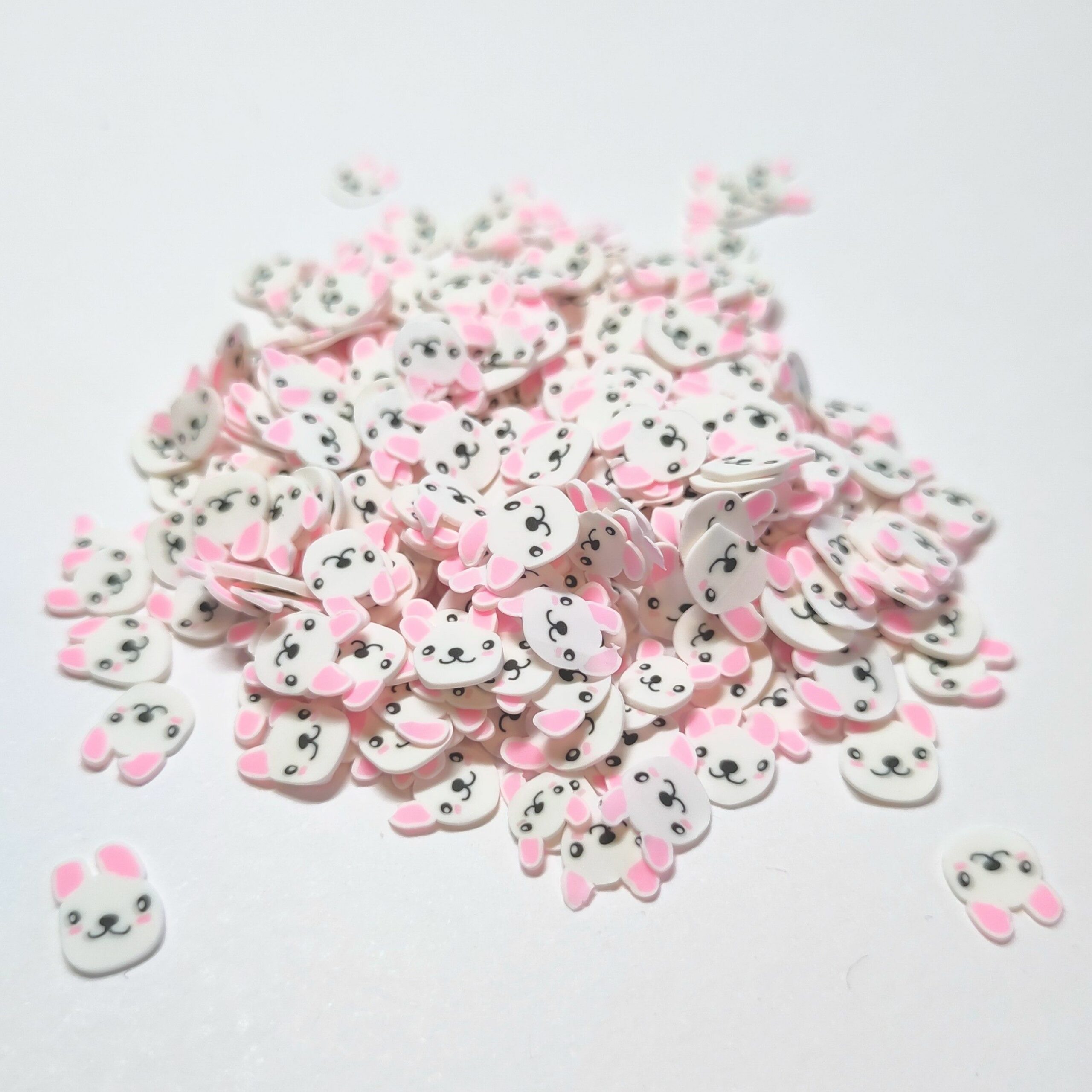 Mini Clay Charms, Bunnies