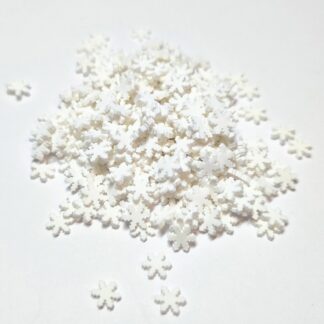 Mini Clay Charms, Snöflingor